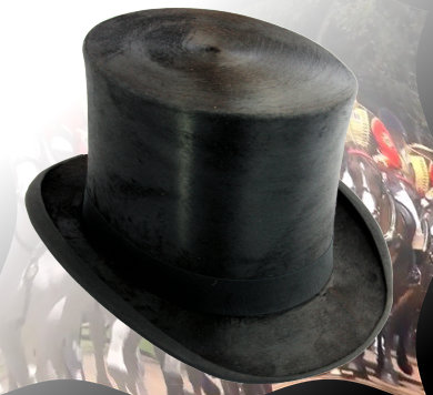 Henry Heath black silk top hat